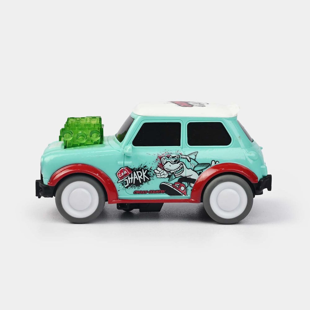 Friction Mini Stunt Vehicle Toy For Kids