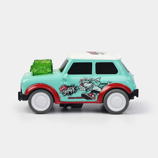 Friction Mini Stunt Vehicle Toy For Kids