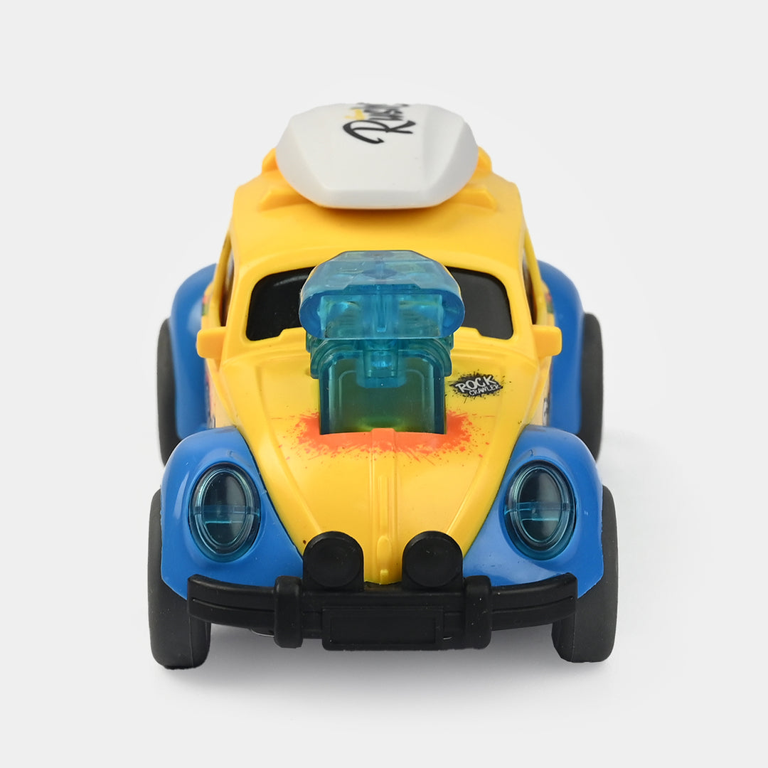 Friction Mini Stunt Vehicle Toy For Kids
