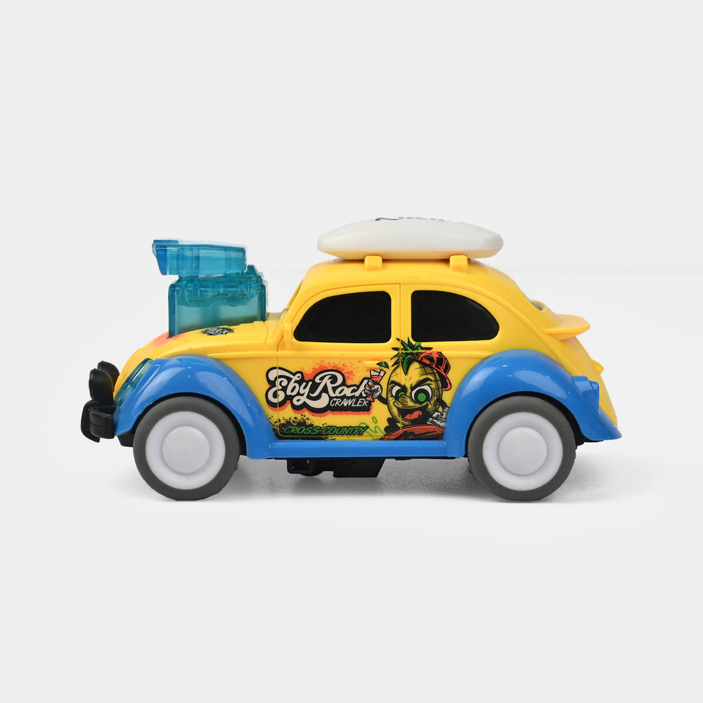 Friction Mini Stunt Vehicle Toy For Kids