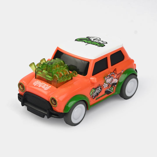 Friction Mini Stunt Vehicle Toy For Kids