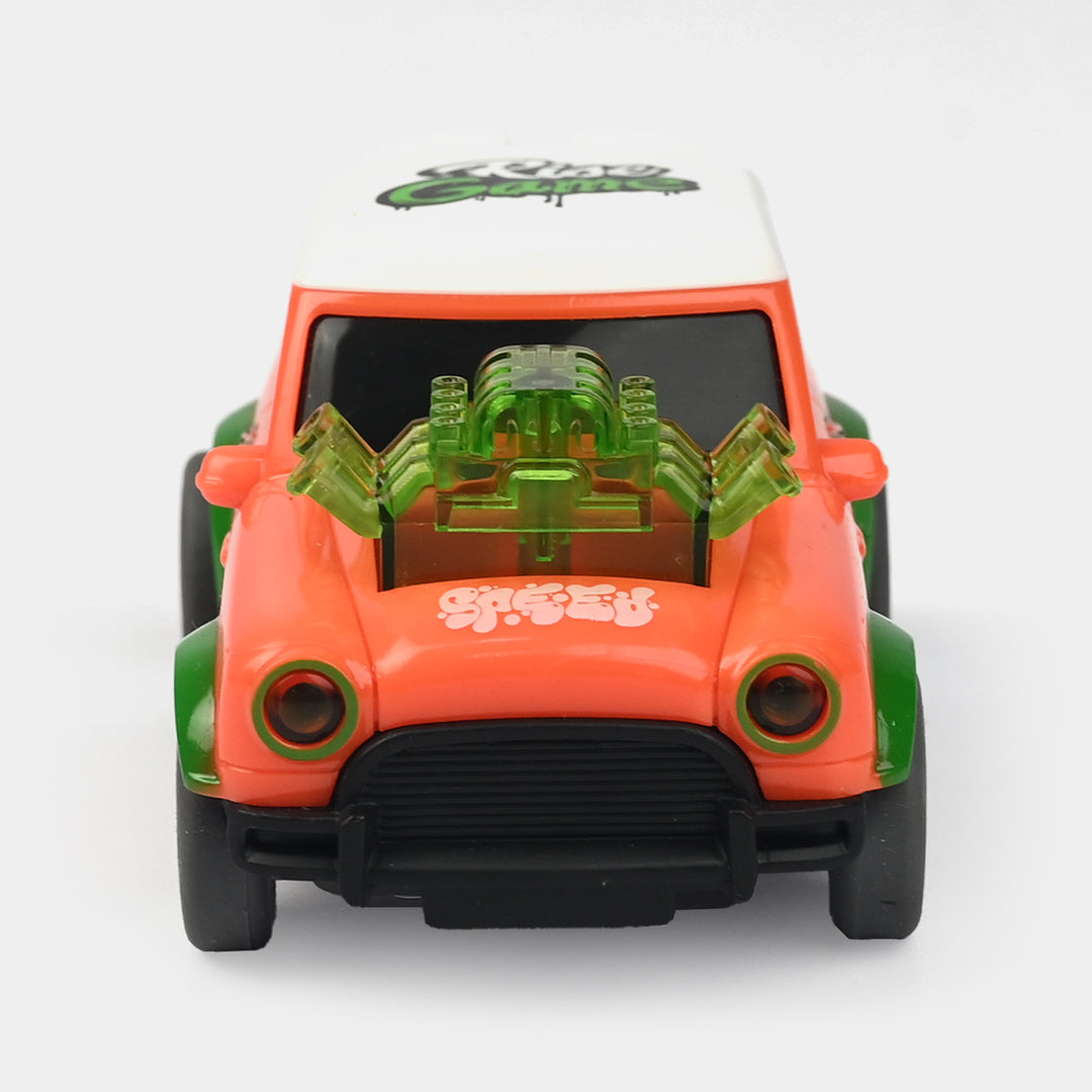 Friction Mini Stunt Vehicle Toy For Kids