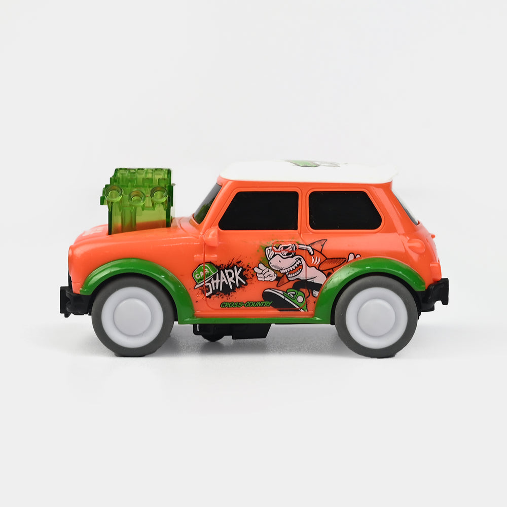 Friction Mini Stunt Vehicle Toy For Kids