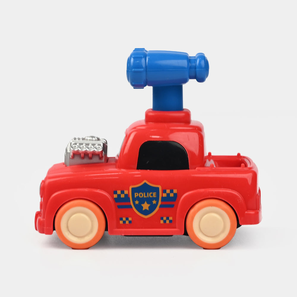 Friction Mini Vehicle Toy For Kids