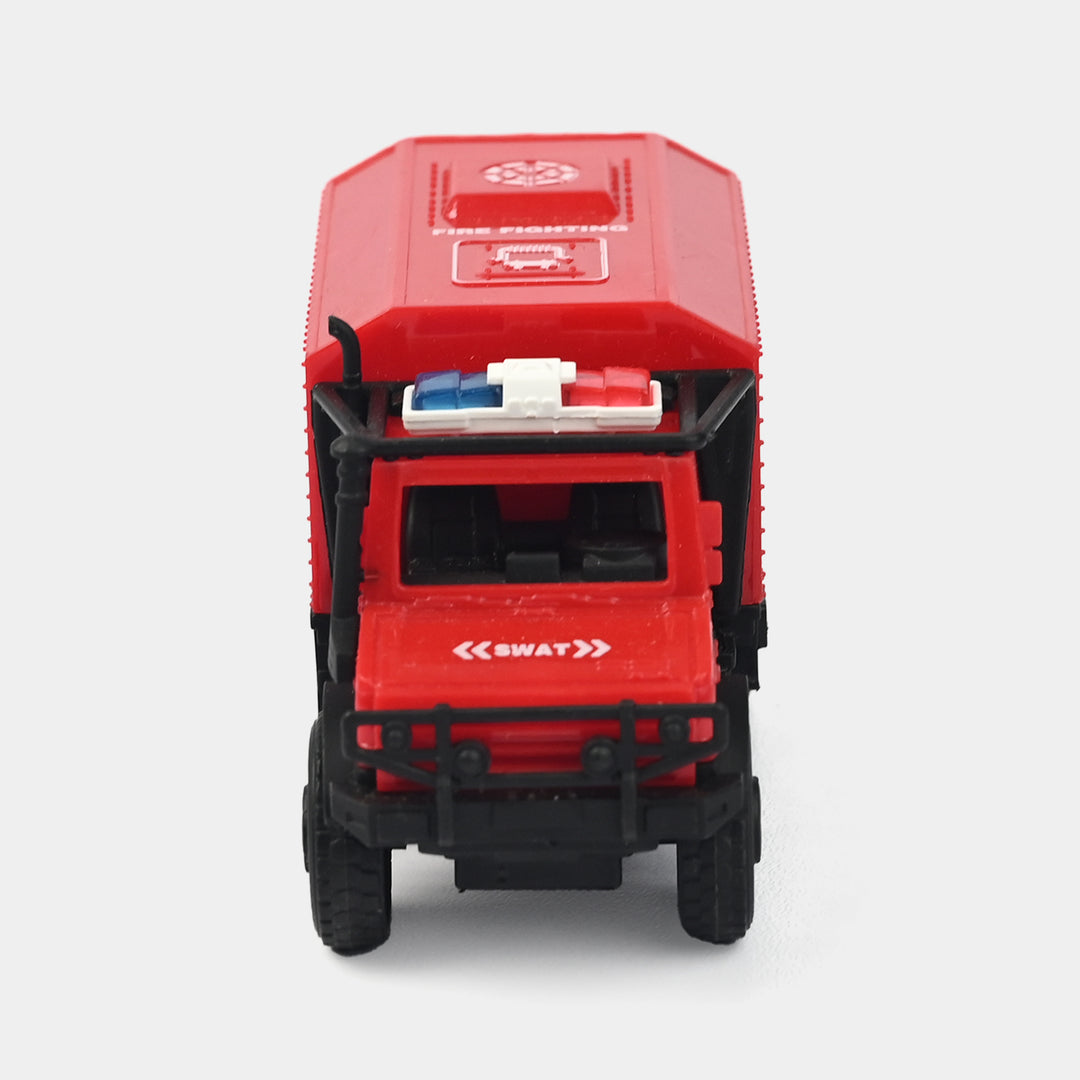 Friction Mini Vehicle Toy For Kids