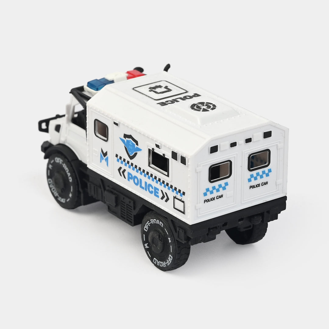 Friction Mini Vehicle Toy For Kids