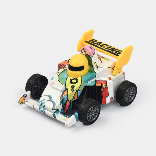 Friction Mini Vehicle Toy For Kids