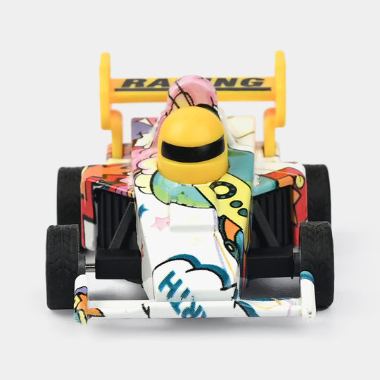 Friction Mini Vehicle Toy For Kids