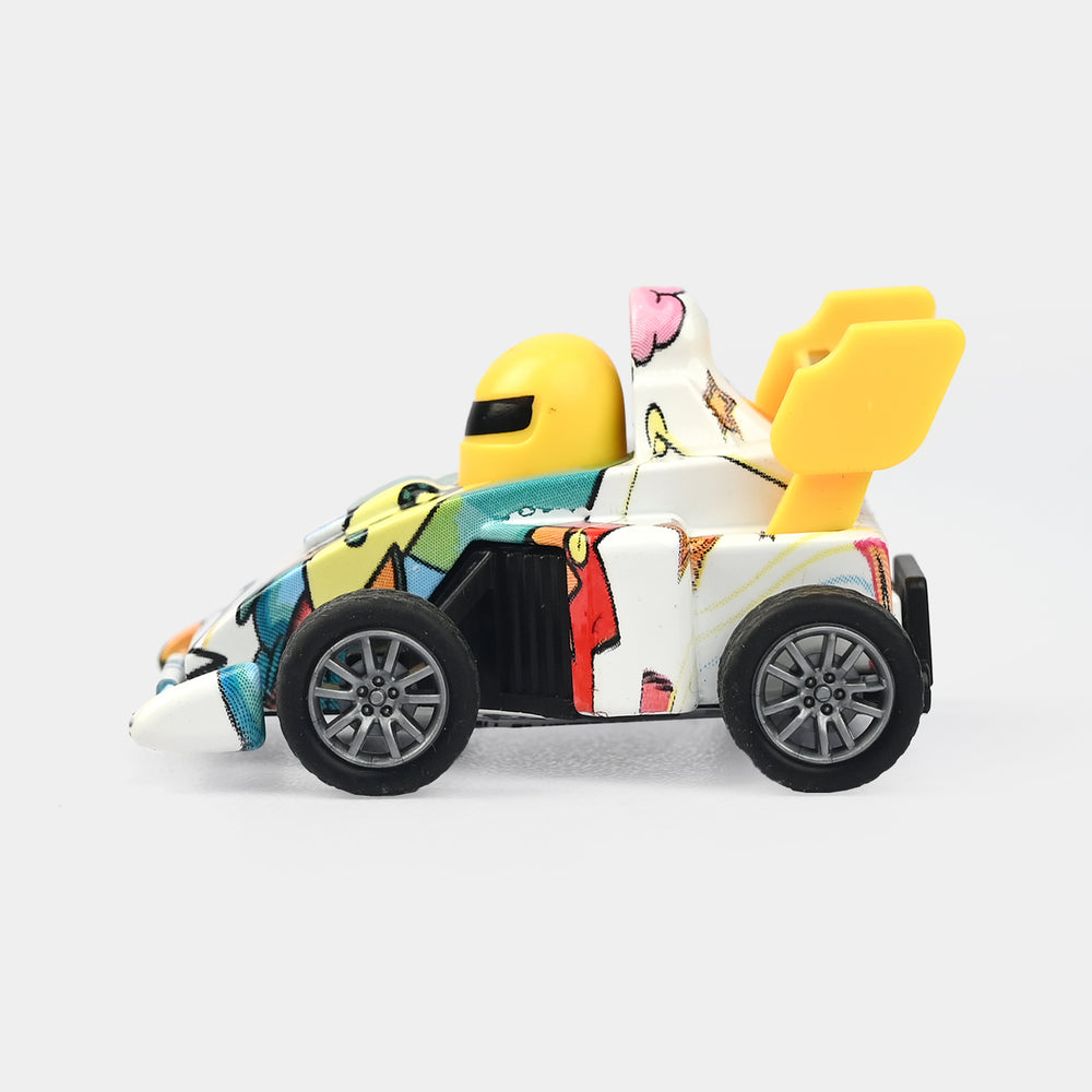 Friction Mini Vehicle Toy For Kids