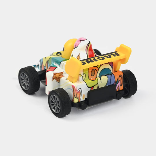 Friction Mini Vehicle Toy For Kids