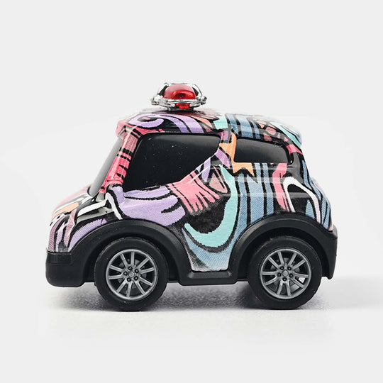 Friction Mini Vehicle Toy For Kids
