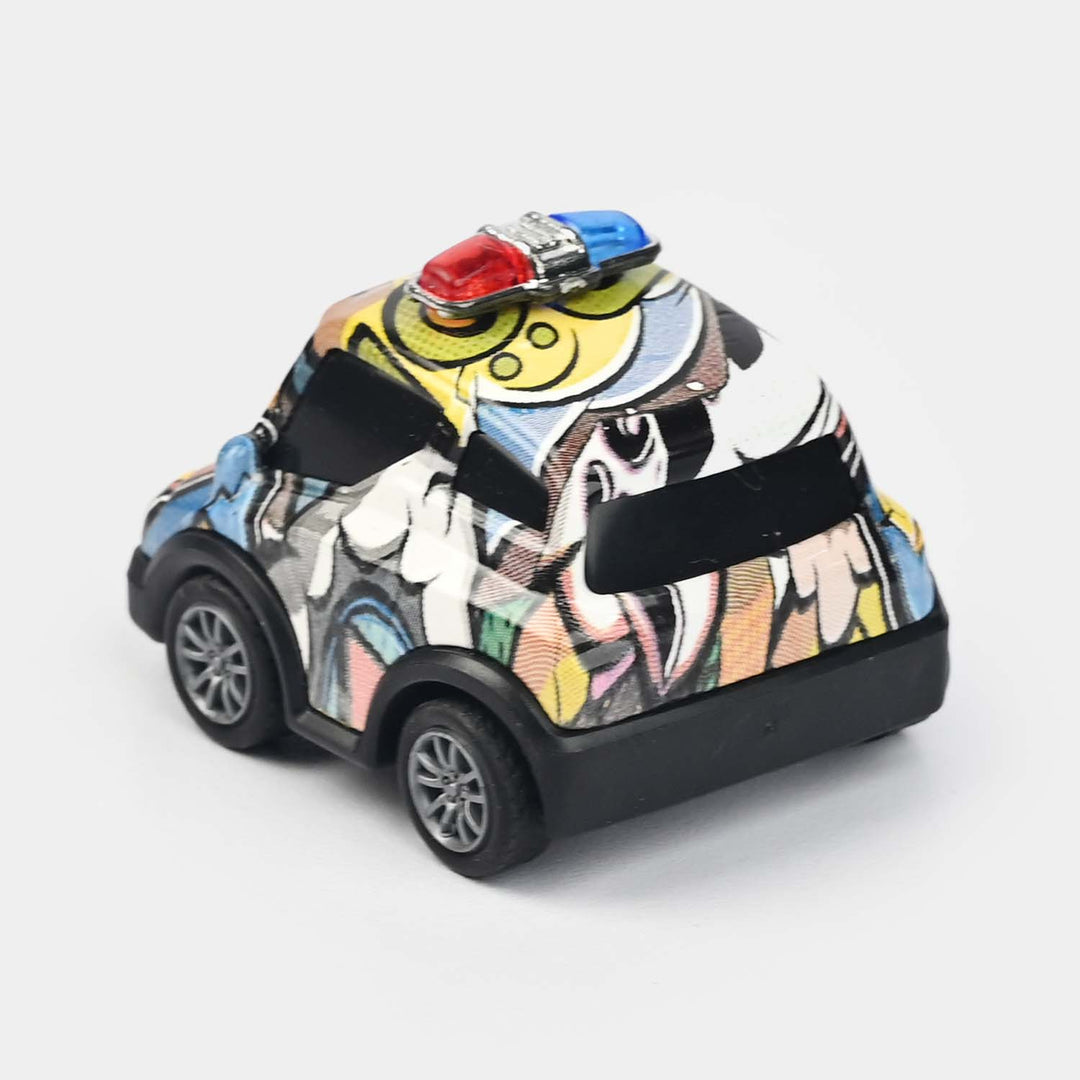 Friction Mini Vehicle Toy For Kids