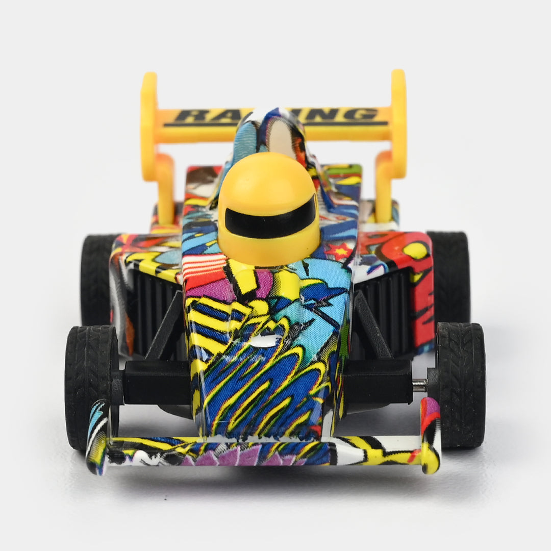 Friction Mini Vehicle Toy For Kids