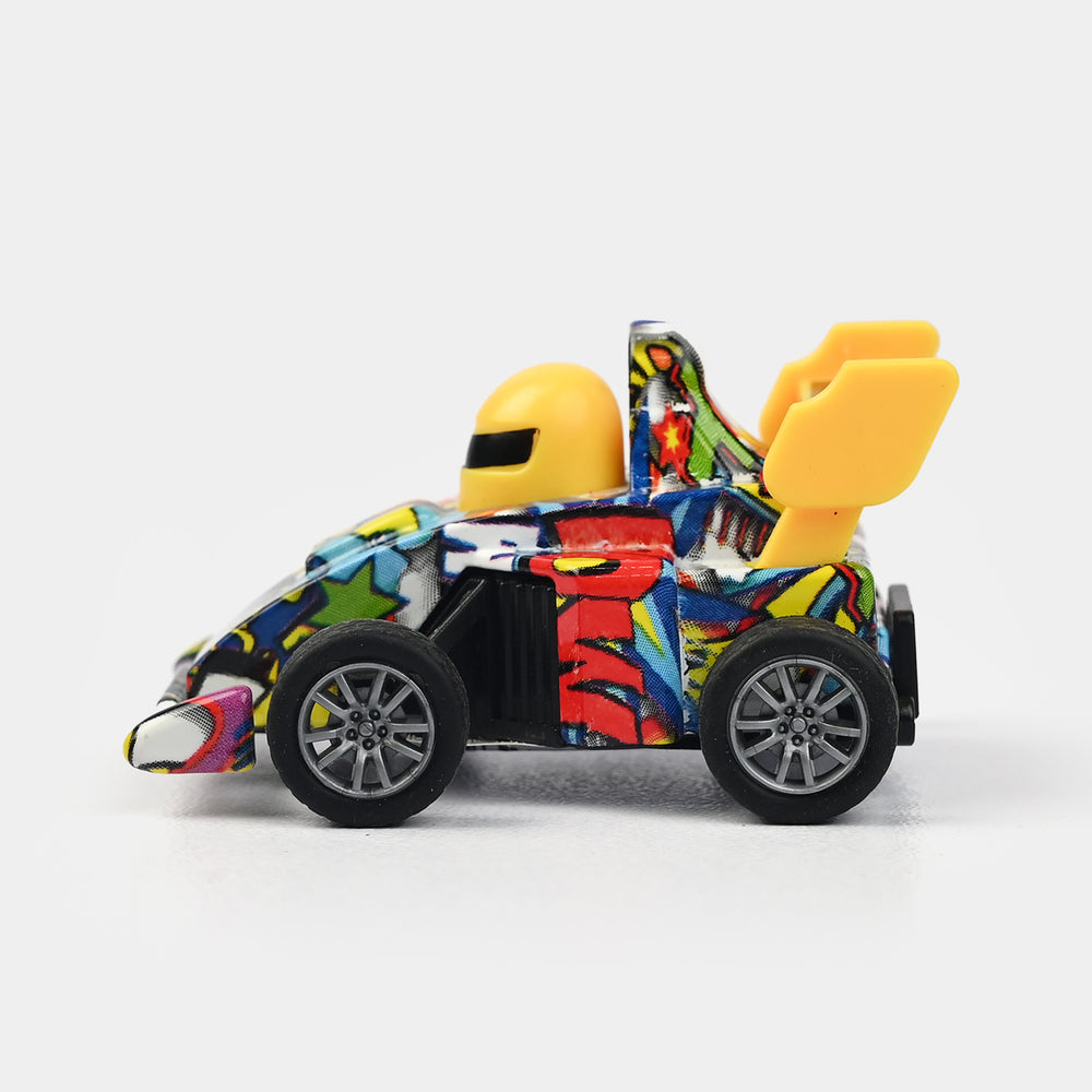 Friction Mini Vehicle Toy For Kids