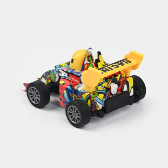 Friction Mini Vehicle Toy For Kids