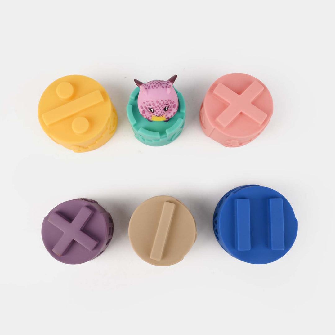 Colorful Stacking Soft Blocks Tower Making Toy