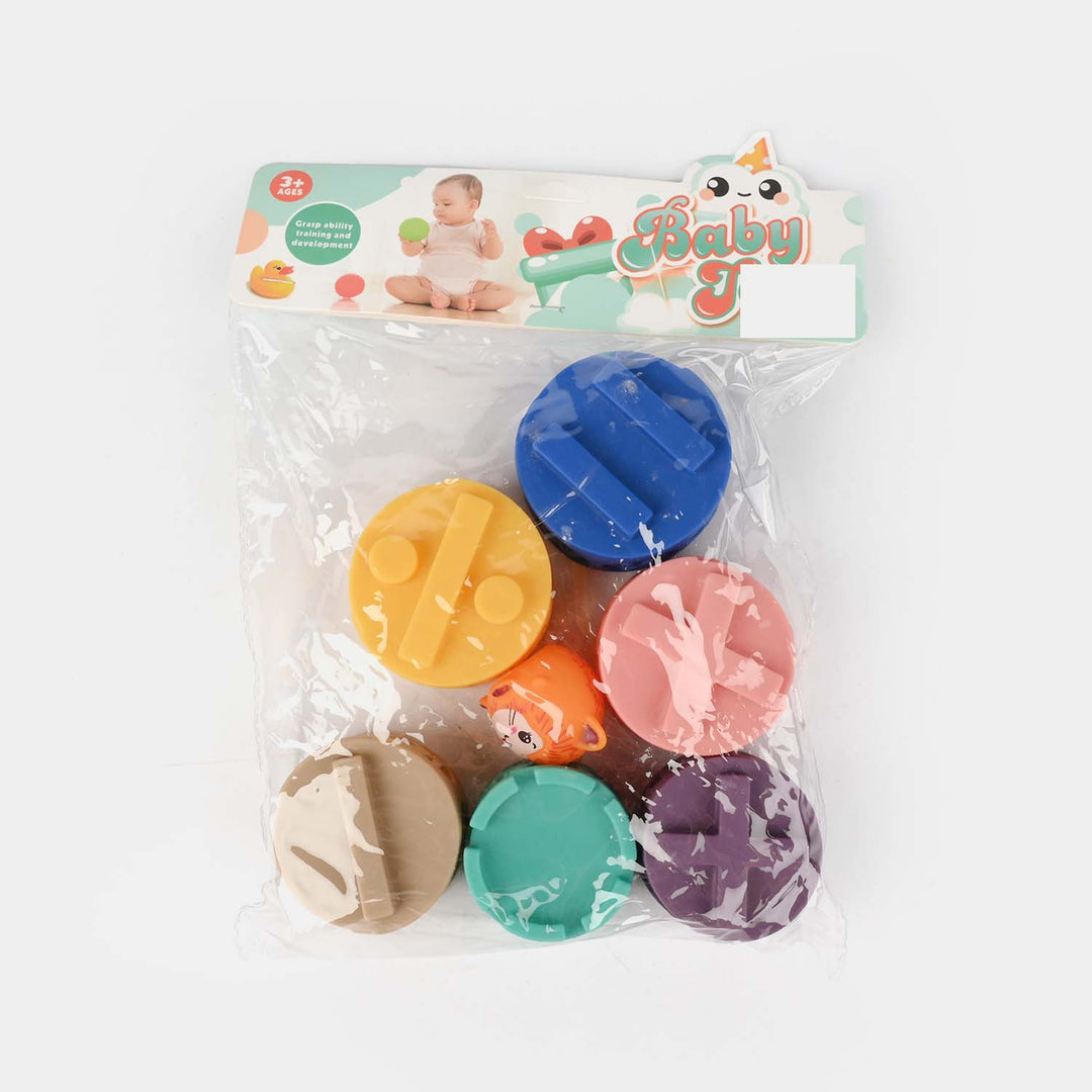 Colorful Stacking Soft Blocks Tower Making Toy