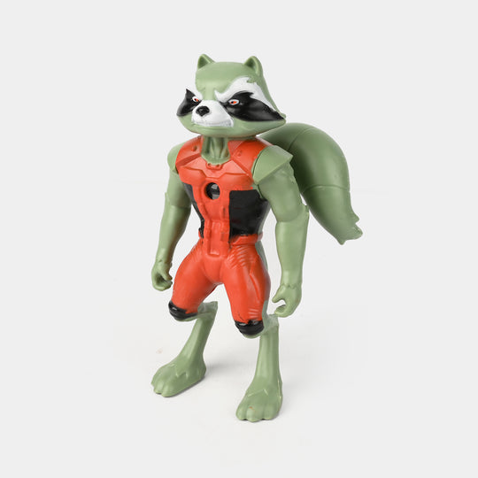 Light-Up Action Figure With Movable Arms