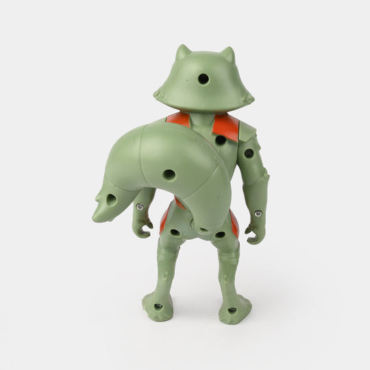 Light-Up Action Figure With Movable Arms