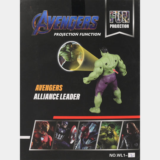 Light-Up Action Figure With Movable Arms