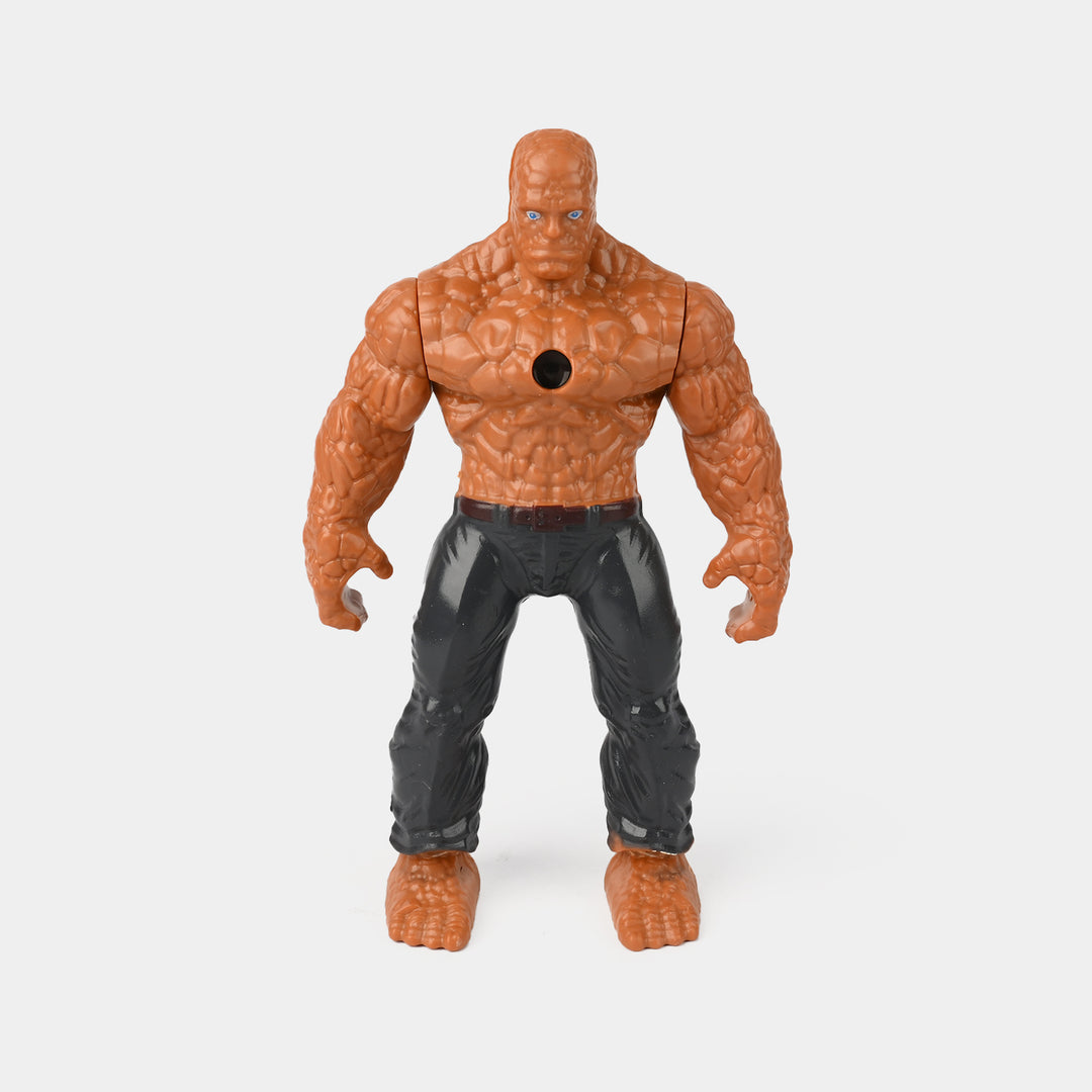 Light-Up Action Figure With Movable Arms