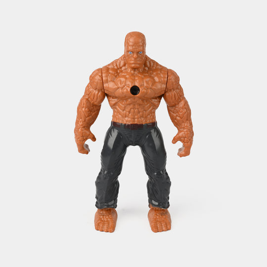 Light-Up Action Figure With Movable Arms