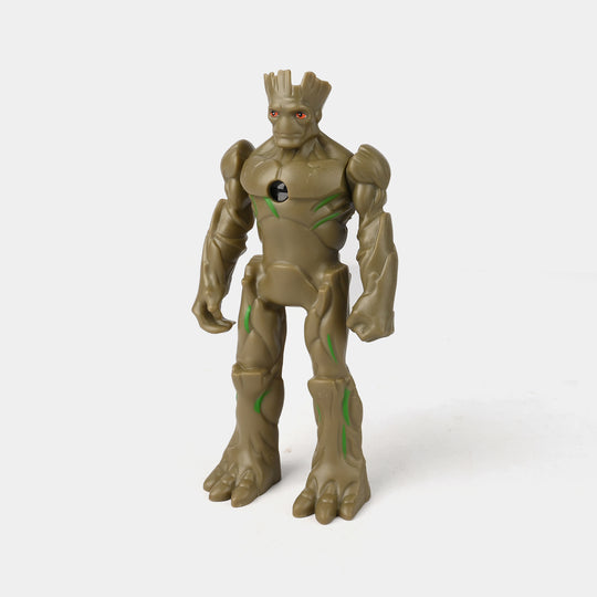 Light-Up Action Figure With Movable Arms