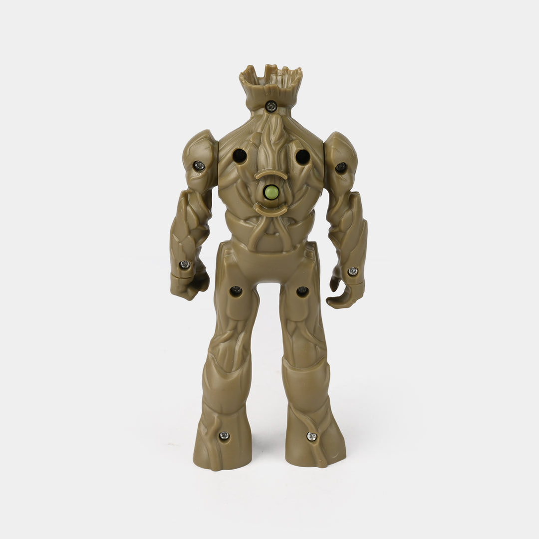 Light-Up Action Figure With Movable Arms
