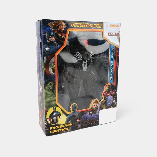 Light-Up Action Figure With Movable Arms