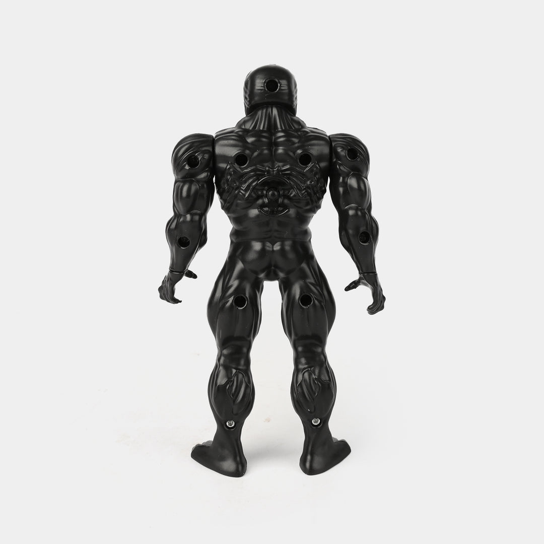 Light-Up Action Figure With Movable Arms