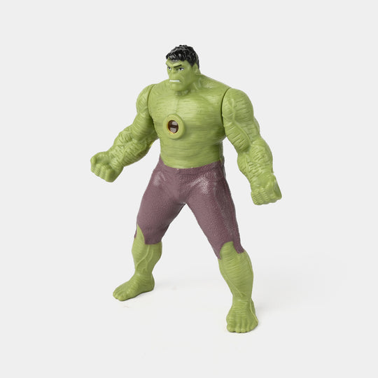 Light-Up Action Figure With Movable Arms