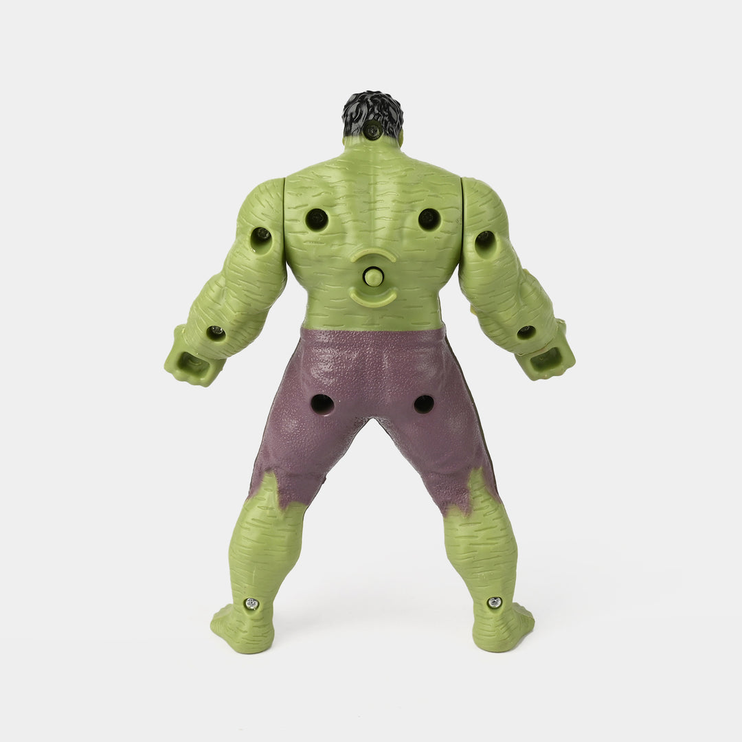 Light-Up Action Figure With Movable Arms