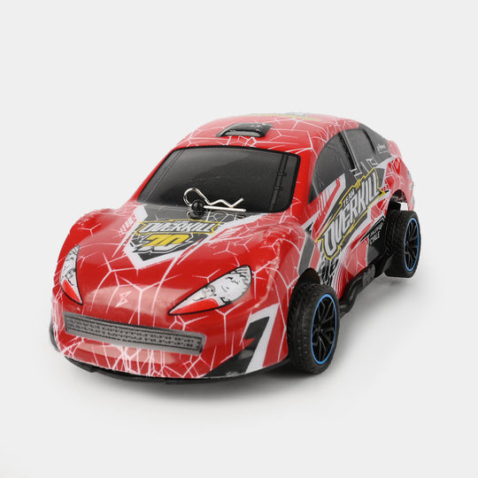 Drift Car Fast Sports Friction Car With Light & Sound For Kids