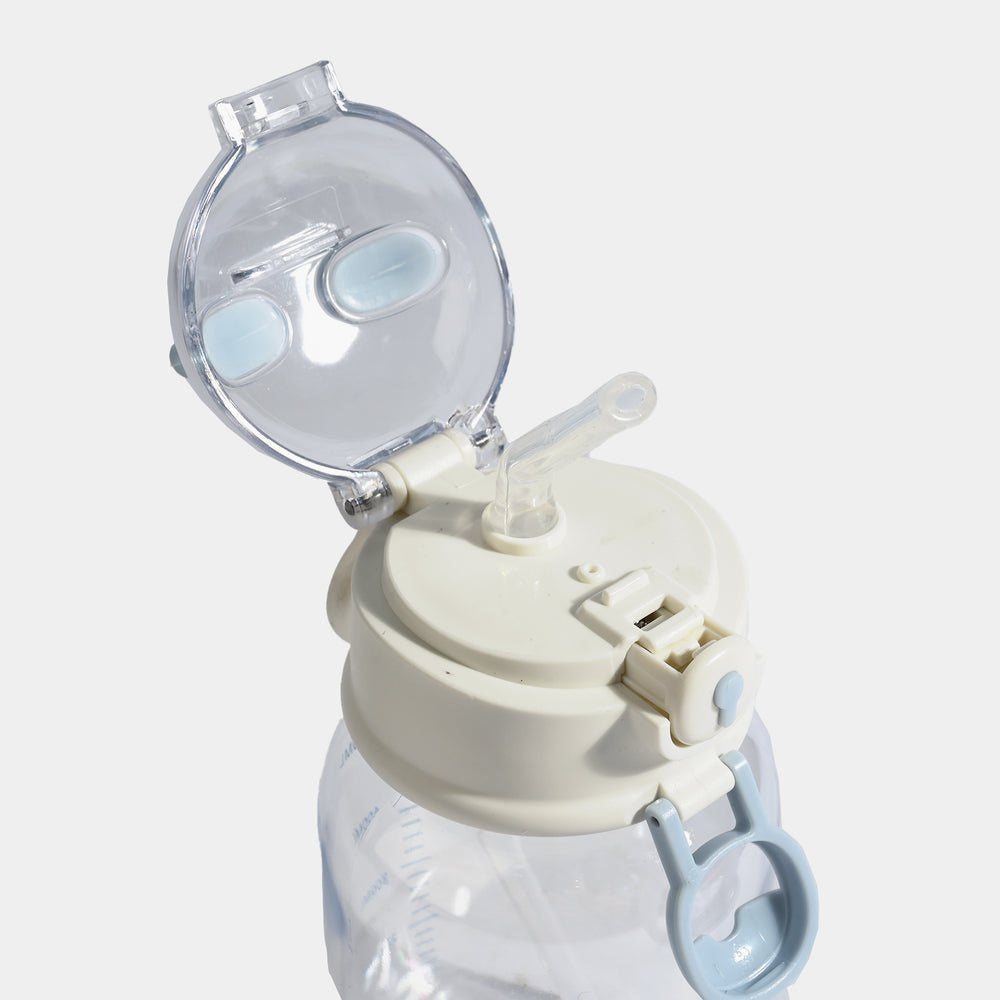 CARTOON TRANSPARENT WATER BOTTLE/BEAKER | SH2682 - BLUE