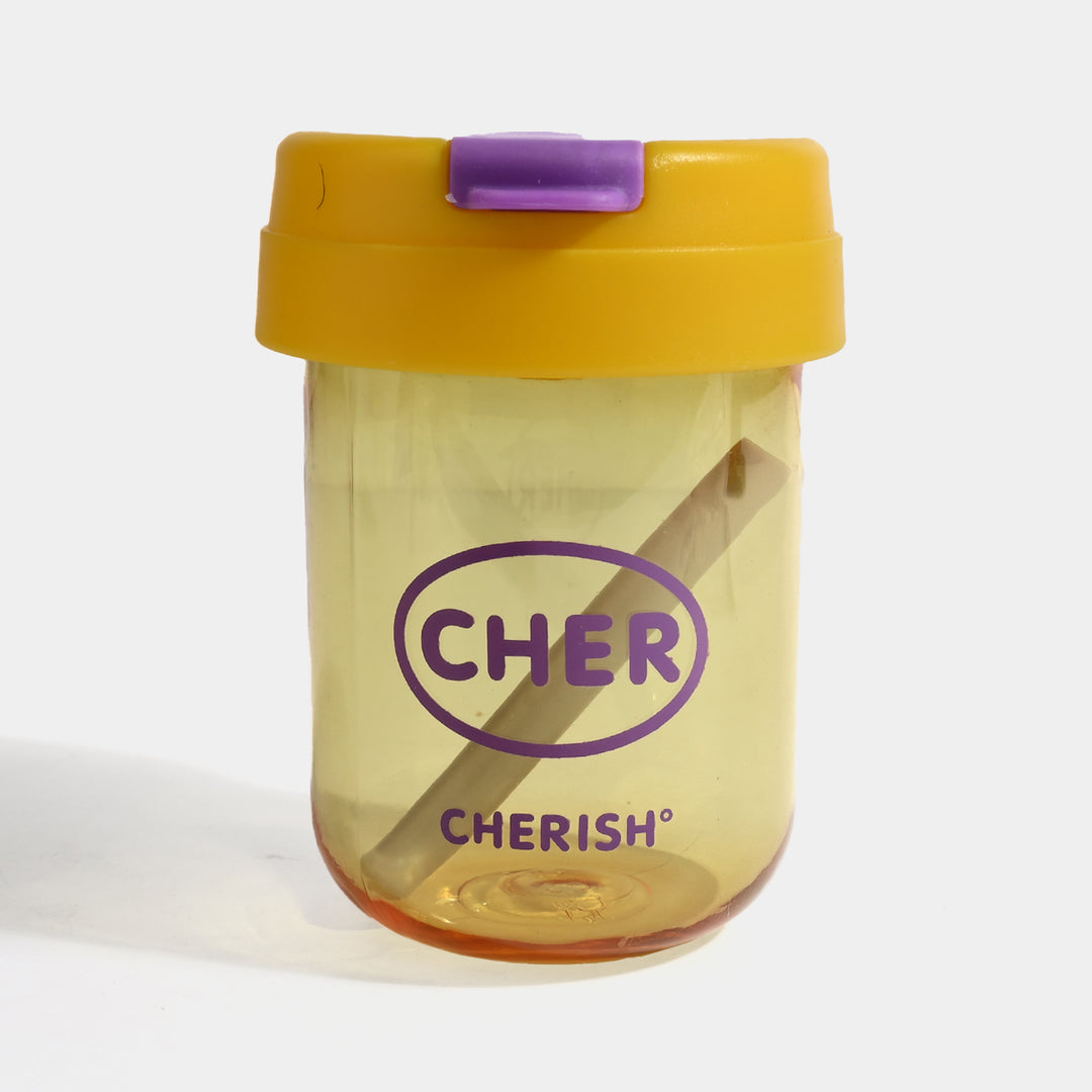 SPORTS WATER BOTTLE/BEAKER | SH2687 - YELLOW