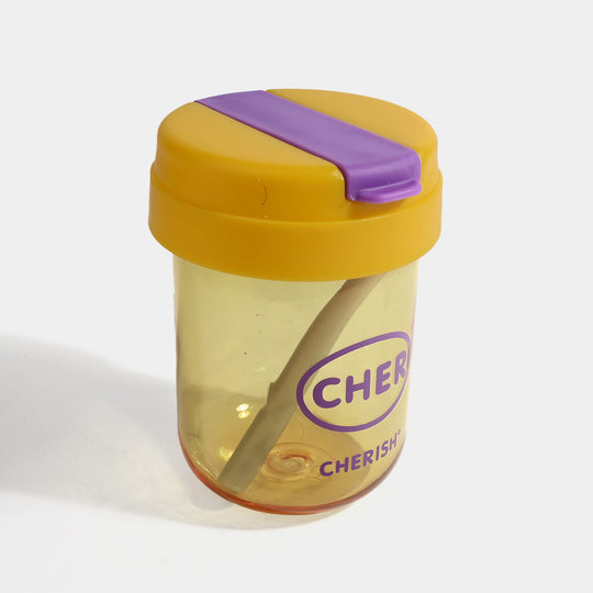 SPORTS WATER BOTTLE/BEAKER | SH2687 - YELLOW