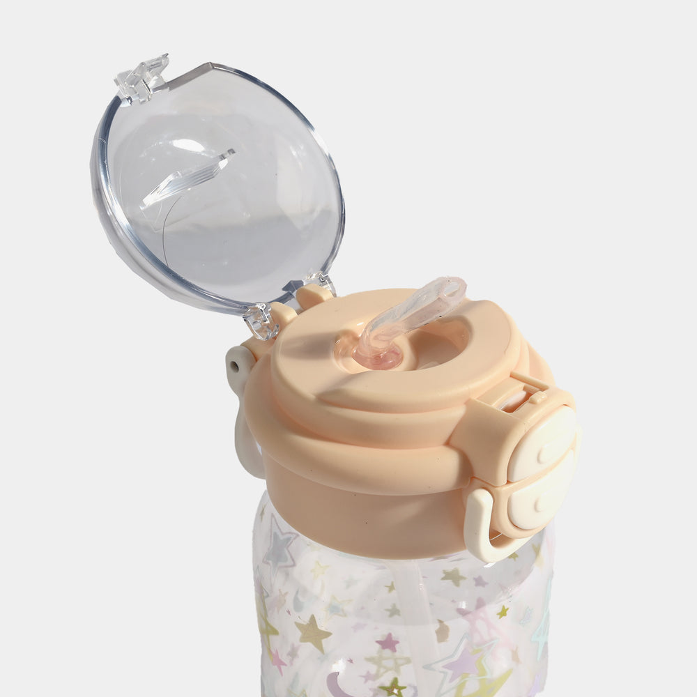 KIDS PLASTIC WATER BOTTLE/BEAKER | SH2698 - YELLOW