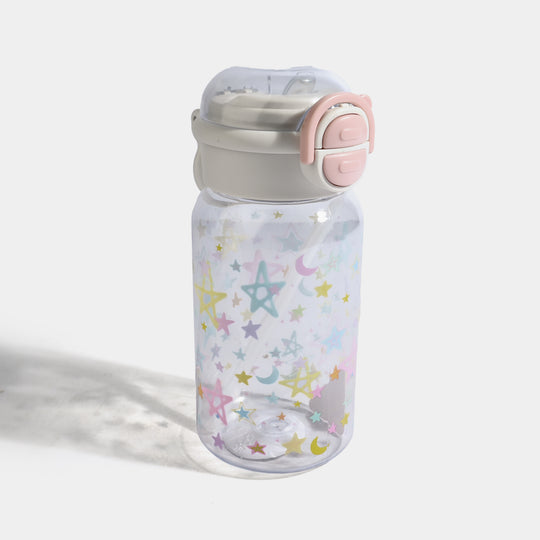 KIDS PLASTIC WATER BOTTLE/BEAKER | SH2698 - PINK