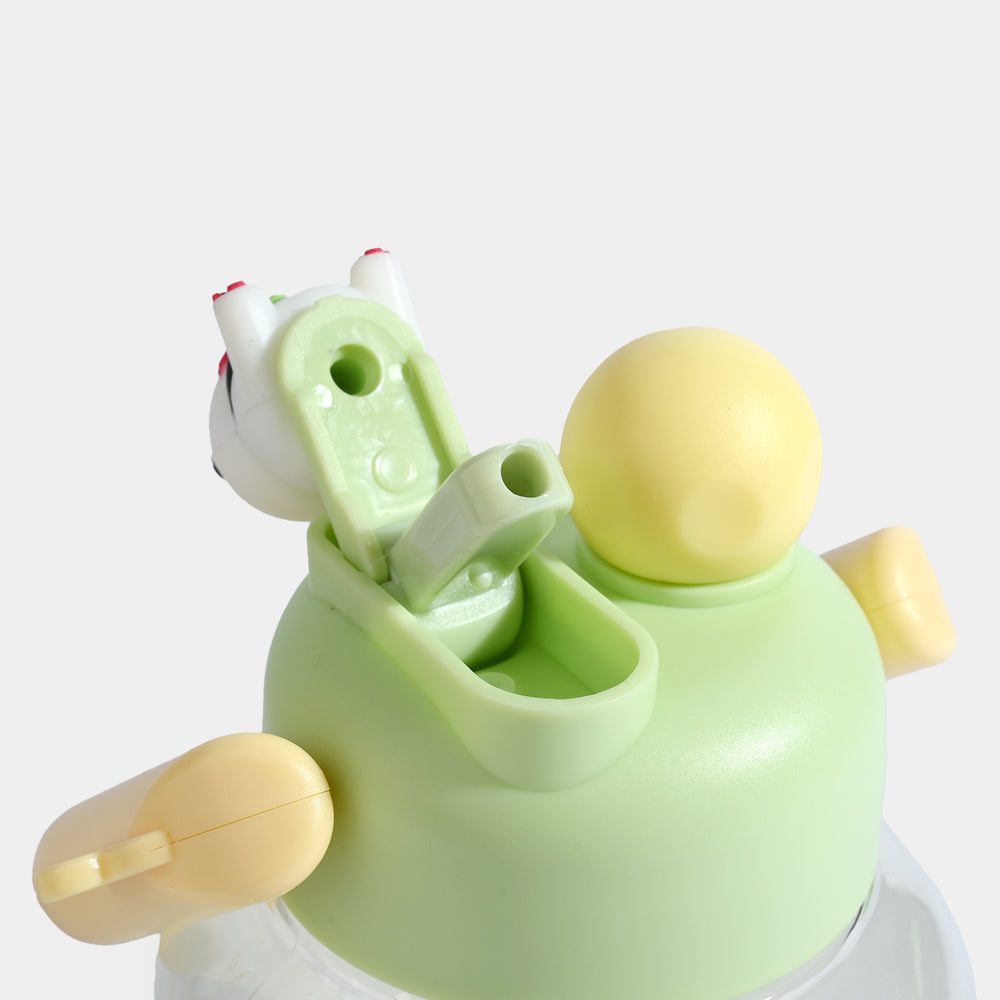 DRINKING STRAW CUP WATER BOTTLE | SH2701 - GREEN