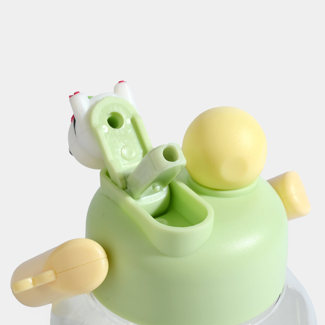 DRINKING STRAW CUP WATER BOTTLE | SH2701 - GREEN