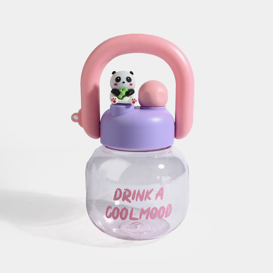 DRINKING STRAW CUP WATER BOTTLE | SH2701 - PURPLE