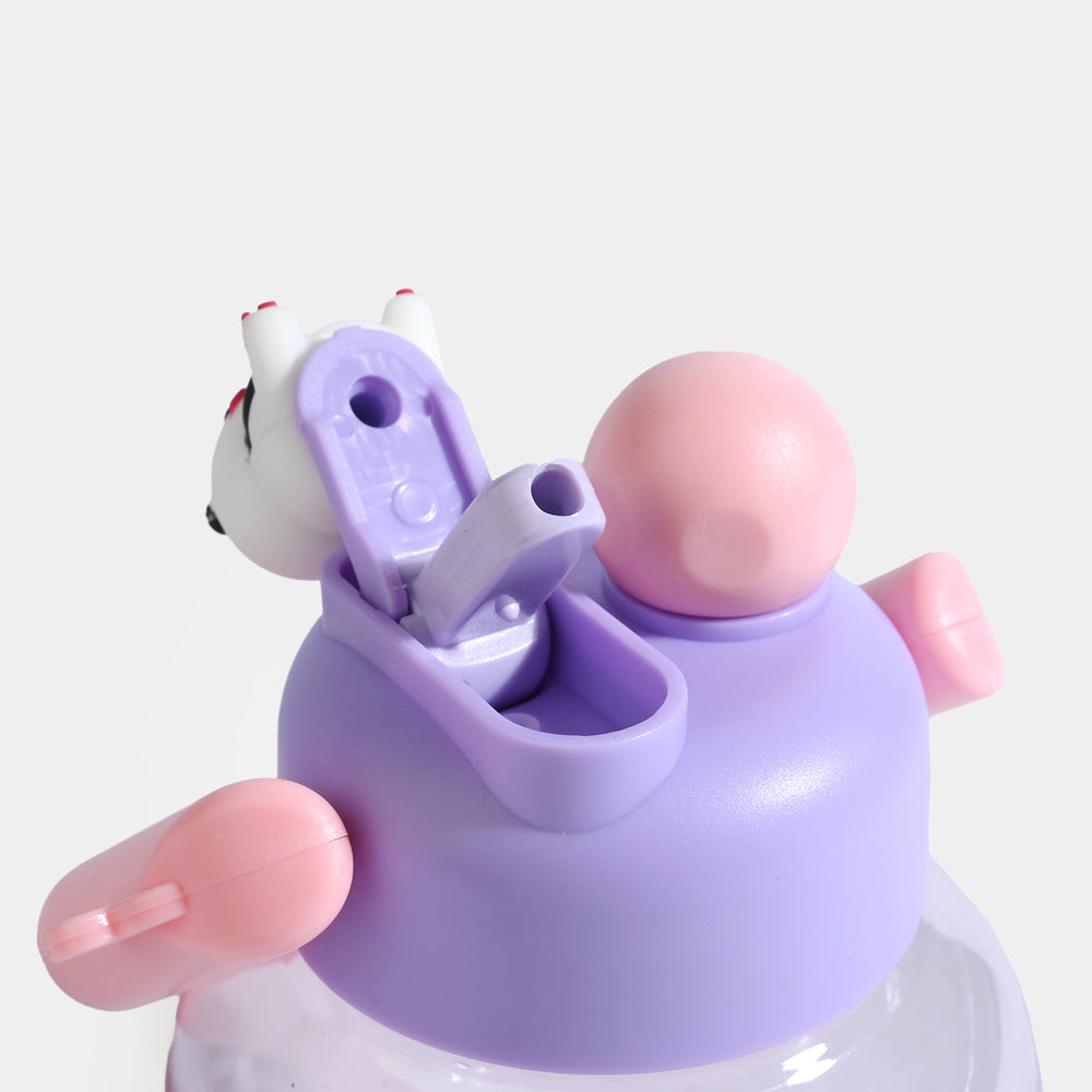 DRINKING STRAW CUP WATER BOTTLE | SH2701 - PURPLE