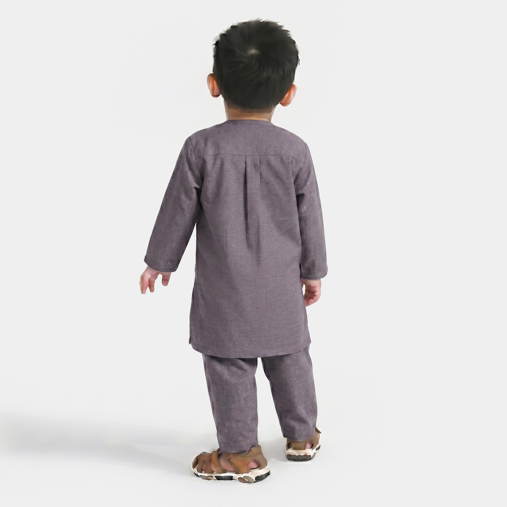 Infant Boys Poly Viscose Suit - Grey