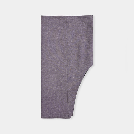 Infant Boys Poly Viscose Suit (Contrast Stitch)-GREY