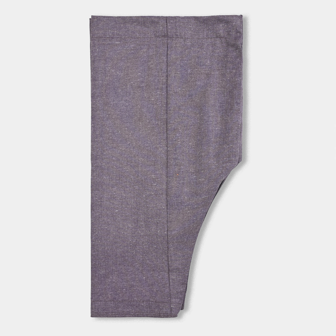 Boys Poly Viscose Suit (Contrast Stitch)-GREY