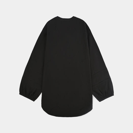 Teens Girls Poly Cotton Casual Top Black Beauty-BLACK