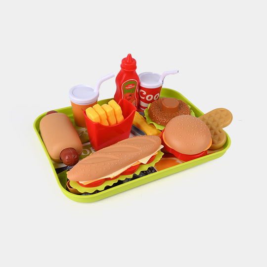 Restaurant Food Play Set for Kids