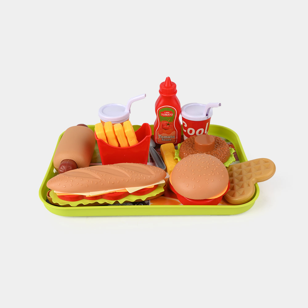 Restaurant Food Play Set for Kids