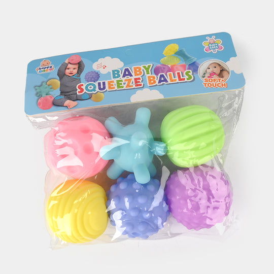 Soft Stuff Textured Balls 6Pcs