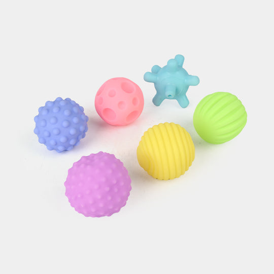 Soft Stuff Textured Balls 6Pcs